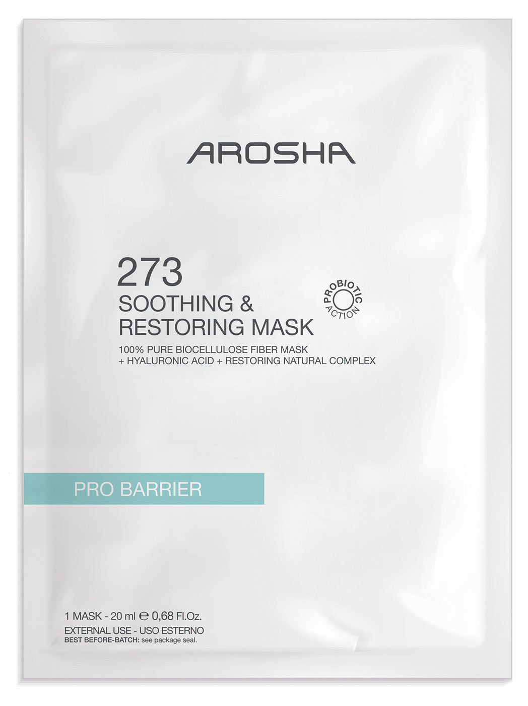 Single mask soothing e restoring