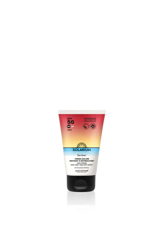 SOLARIUM - SPF 50 Crema solare antiage e antimacchie | Viso
